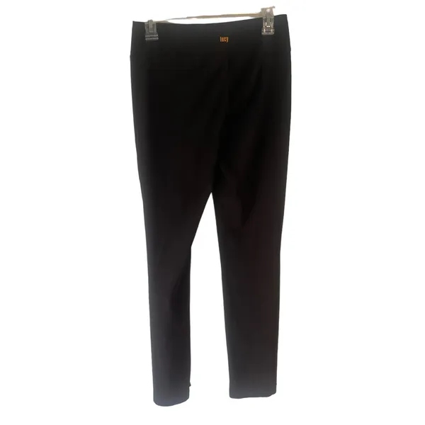 Lucy Women's Size XS‎ Black Wide Leg Flare Leggings - Image 4
