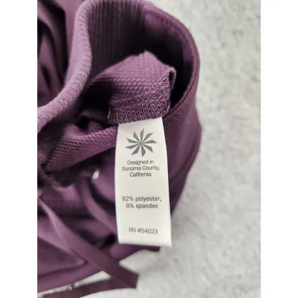 Athleta Midtown Skirt Wild Bloom Purple Elastic Waist Athleisure Womens Sz Small - Image 11