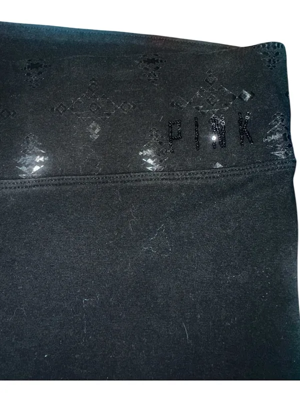 Y2K 2000s VS PINK Cropped Yoga Leggings! - Image 2
