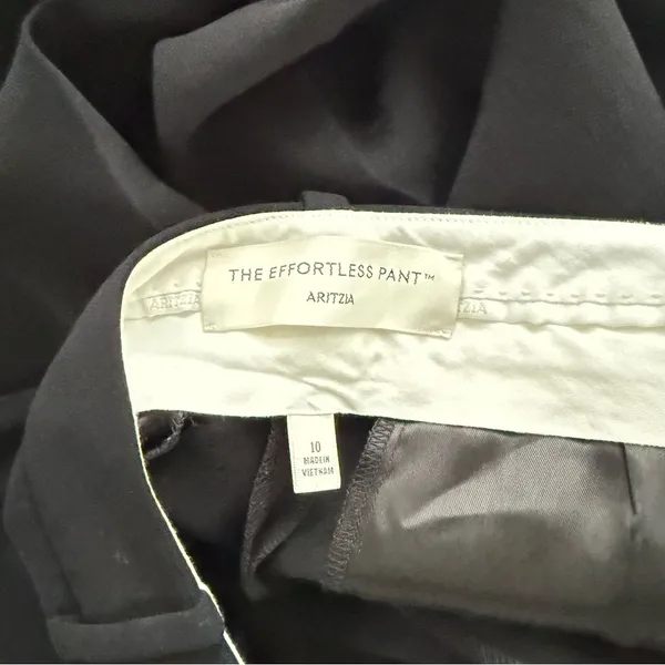 Aritzia The Effortless Pant Black size 10 - Image 7