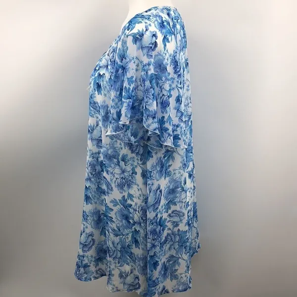 Show Me Your Mumu blue floral front tie dress - Image 6