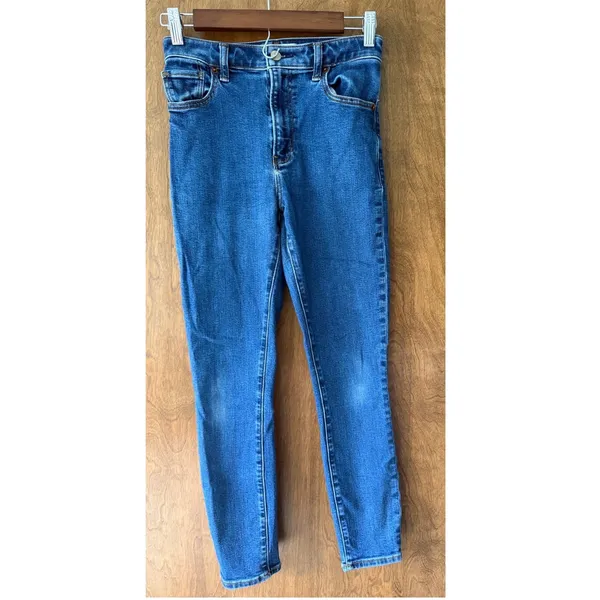 Abercrombie & Fitch Sz 25 Super Skinny Ankle High Rise Jean Casual Norm Street - Image 2