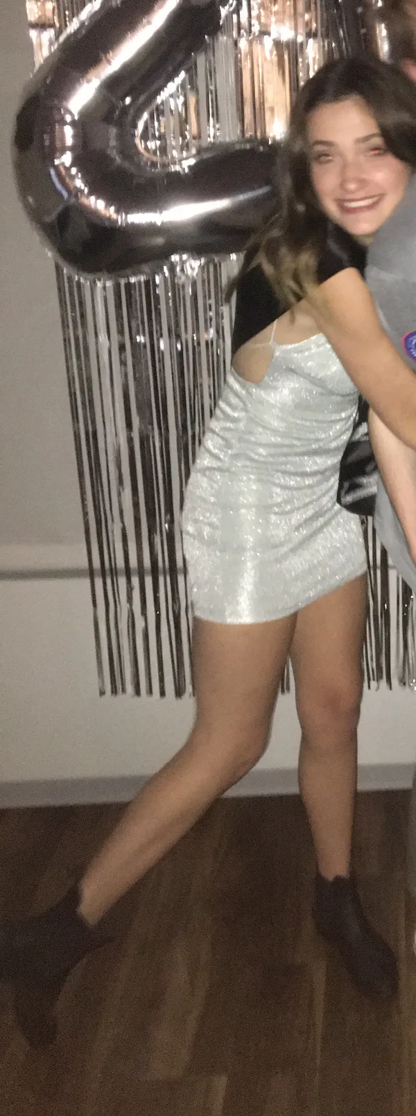 Lovely Day Sparkly Bodycon Cocktail Dress - Image 4