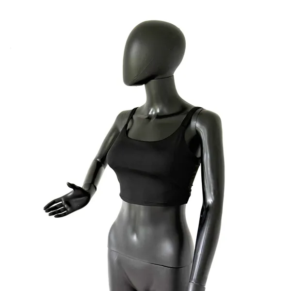 Gym Top Bustier Tank Top Blouse Cover Up Tee Straps Sport Tee Slim Fit Crop Top - Image 6
