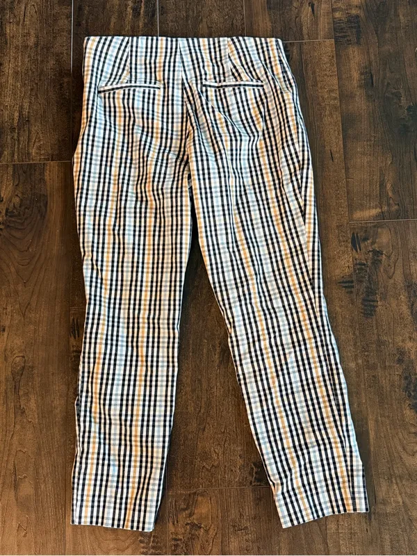 A New Day Blue and White Check Pants - Image 2