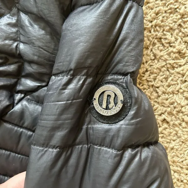 Bernardo‎ Women's Puffer Down Jacket Coat Zipper Front Hooded Black Size XS - Image 10