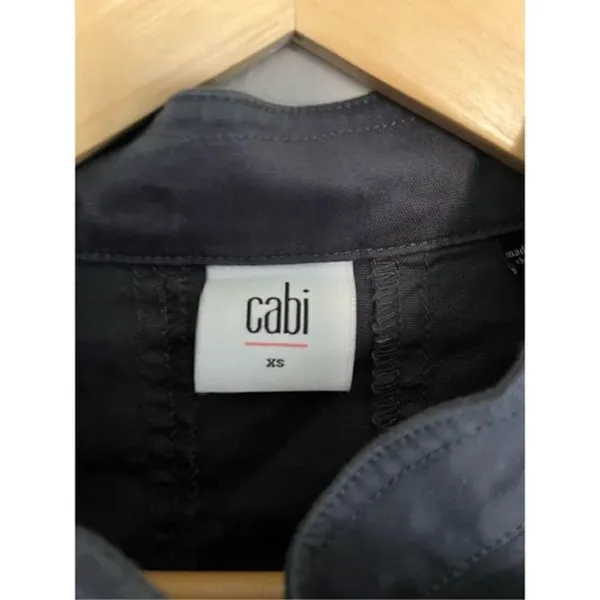 ‎Cabi Twilight Moto Asymmetrical Jacket Style #3023 Size XS - Image 3
