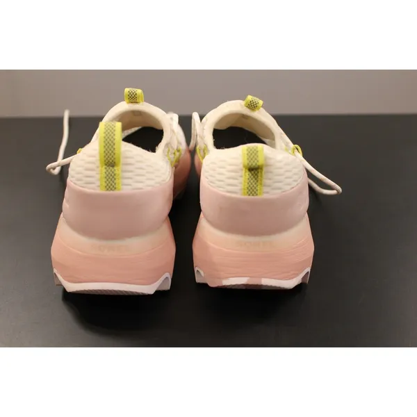 Sorel Kinetic Sneakers Womens 8.5 White Pink Chunky Platform Bungee Lace Shoes - Image 7