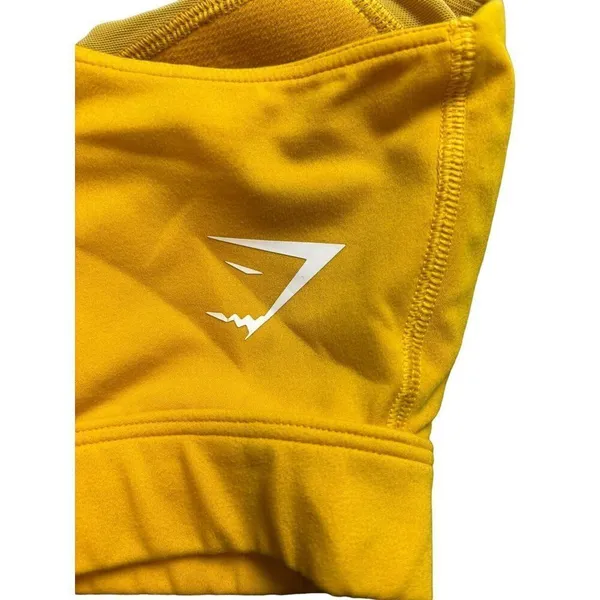 Gymshark Yellow Medium Impact Sports Bra Size s (no tag) - Image 3