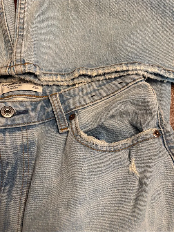 Abercrombie & Fitch The Vintage Flare High Rise Jeans Women’s 29 Short NWT - Image 8