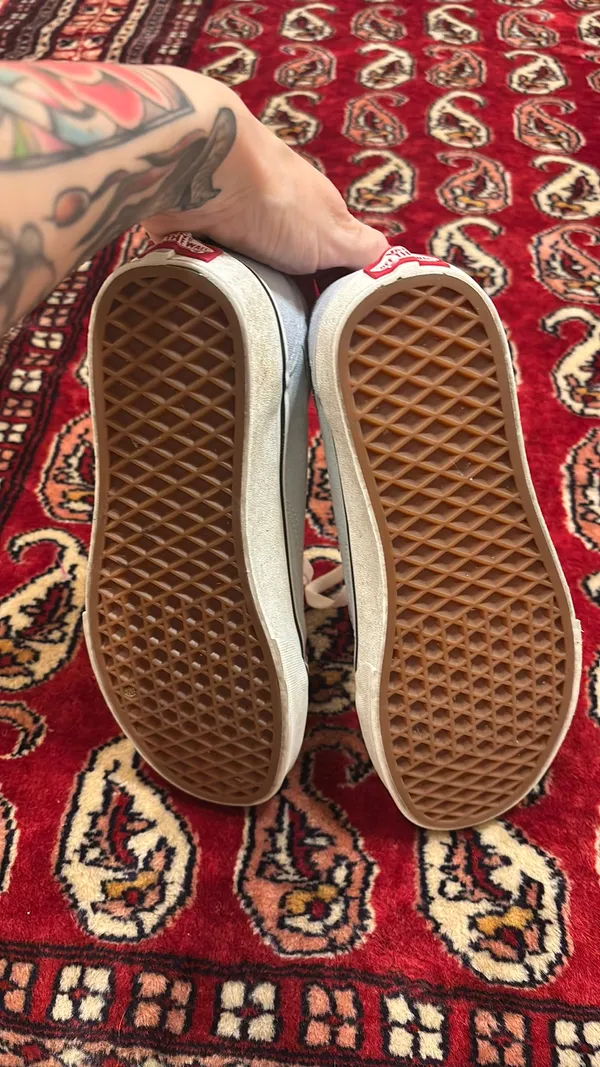 Light Blue Vans Sneakers - Image 2