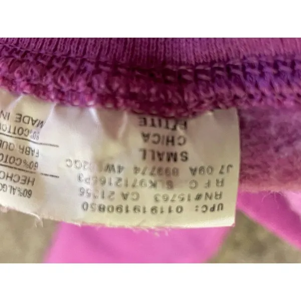 Hanes Sweatpants (M) and Sweatshirt (S) Womens Used Pink 2 Piece - Image 7