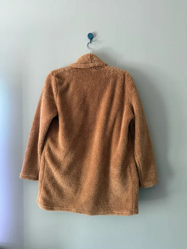 SheIn Fleece Cardigan Jacket - Image 2