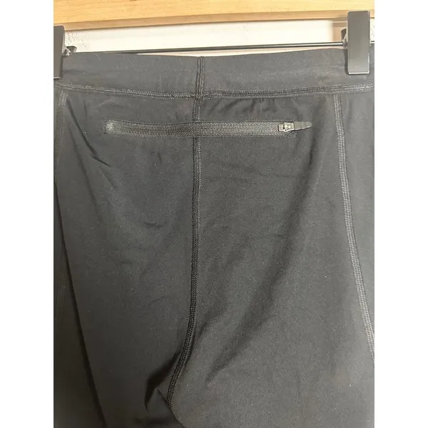 Gymshark Speed Leggings Women Small‎ Black Running Tights Zipper Pocket B4A8T - Image 4