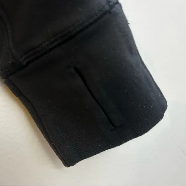 Lululemon Black Forme High Neck Zip Up Jacket w/ Thumb Holes Size 6 - Image 12