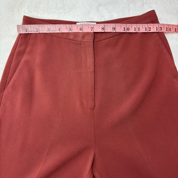 Babaton Terracotta‎ Maroon Wide Leg Pants Size 2 - Image 4