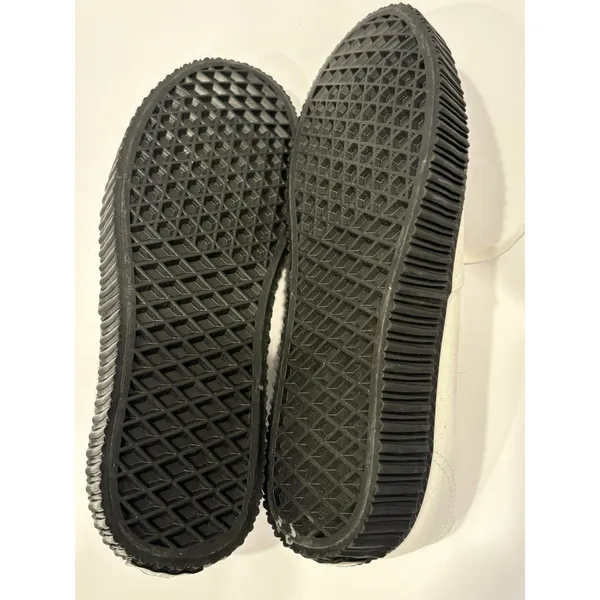 Vans Authentic Creeper White Canvas Black Sole Sneakers Women’s 8.5 Men’s 7 - Image 8