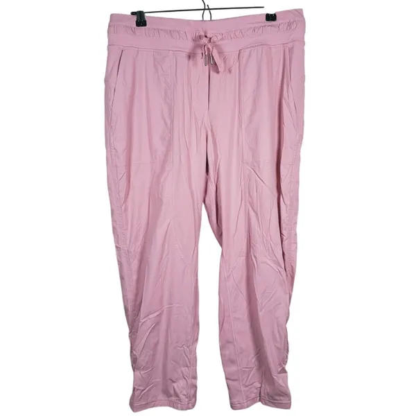 Lululemon Dance Studio Pants 25" Size 12 Pink Athletic Workout Yoga Pilates - Image 2