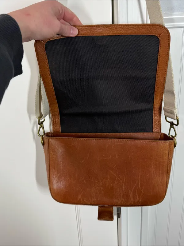 Madewell Transport Flap Shoulder crossbody‎ Bag in English saddle brown - Image 5