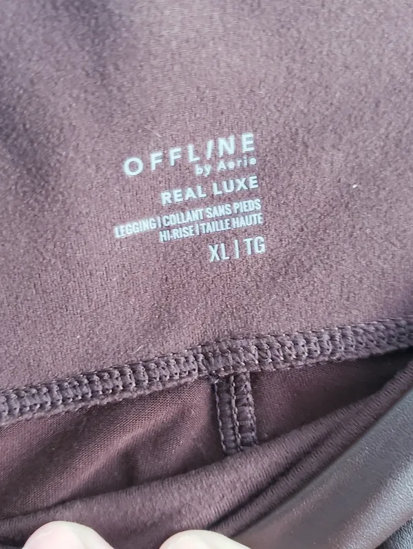 Offline By Aerie Goals Gloss High Waisted Pleather Leggings - Image 8