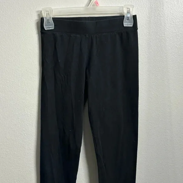 American Eagle Women‎ Black Hi-Rise Standard Leggings Pants Size Small - Image 2