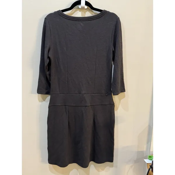 Toad&Co Nixi Dress scoop neckline and a drop-waist design Size Medium Gorpcore - Image 3