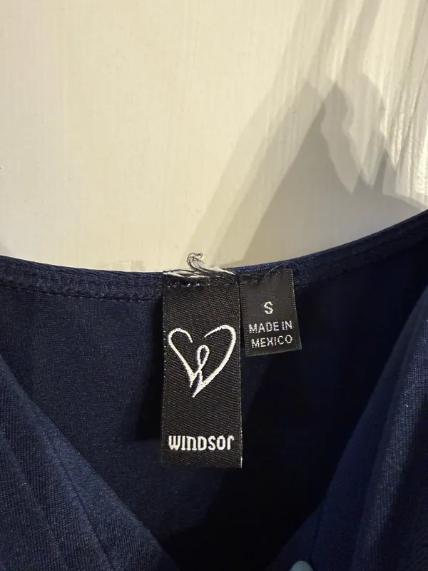 Windsor Dress Navy Blue - Image 4