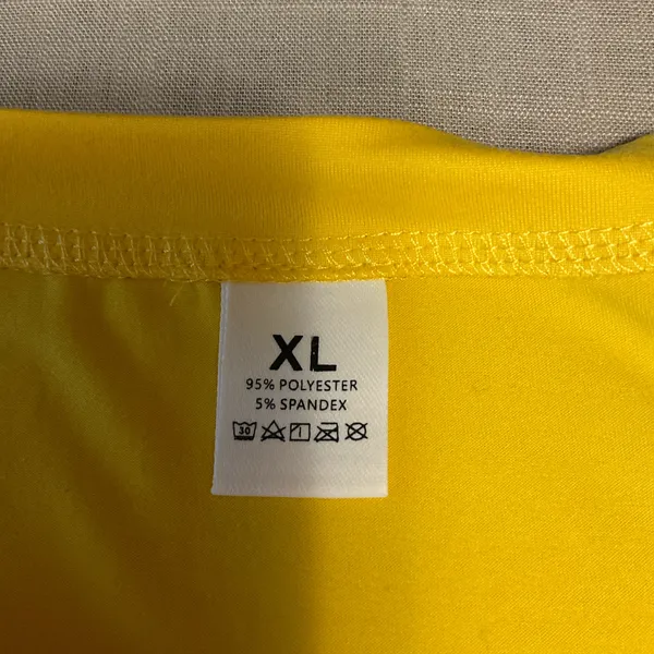 Easter tee Yellow Size XL - Image 6