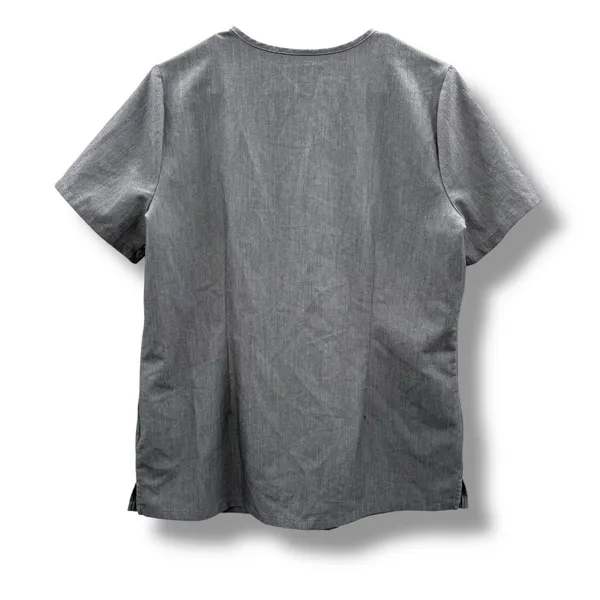 FIGS Technical Collection Casma Scrub‎ Top Women's Medium Graphite Gray - Image 2