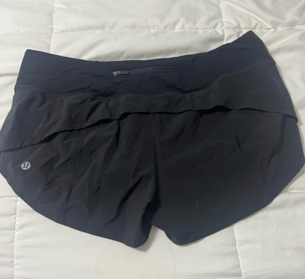 Lululemon Speed Up Shorts 2.5" Black - Image 2
