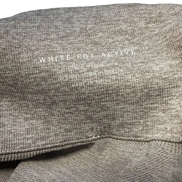 White Fox Active Taupe Marle Seamless High Waisted Leggings - Image 7