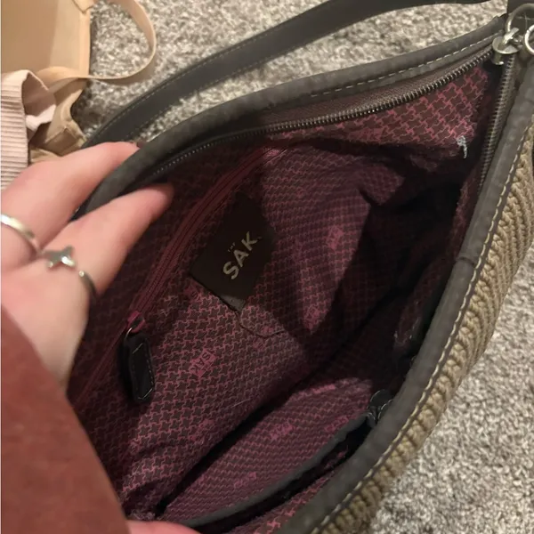 The Sak Shoulder Bag Tan - Image 5