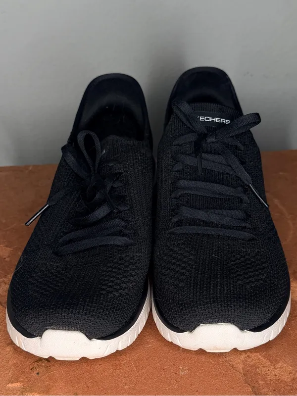 Skechers Black Slip-Ins Athletic Shoes - Image 2