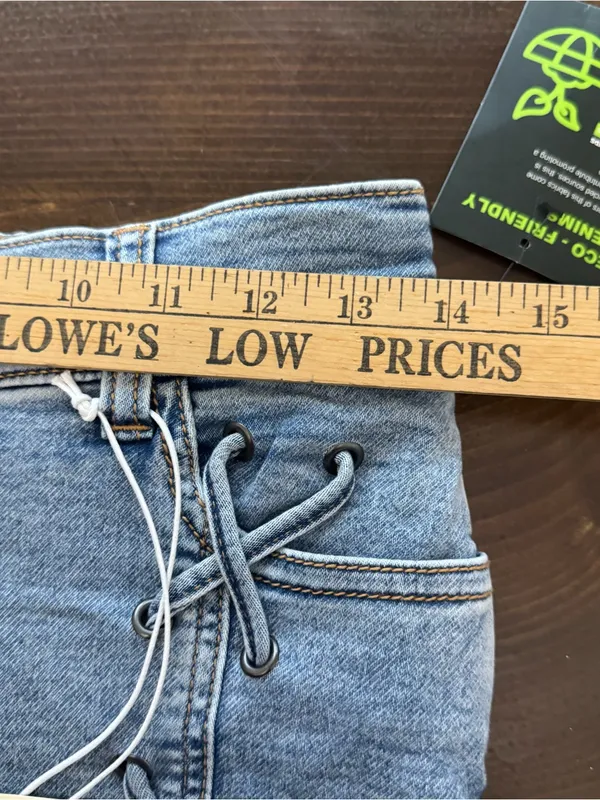 Love trends denim mini skort Size XS - Image 7
