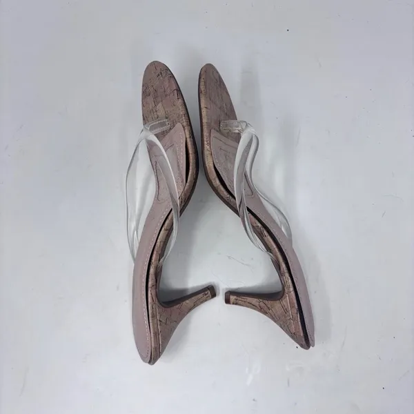 Marbella Cork Wedge Sandals size 10 - Image 6