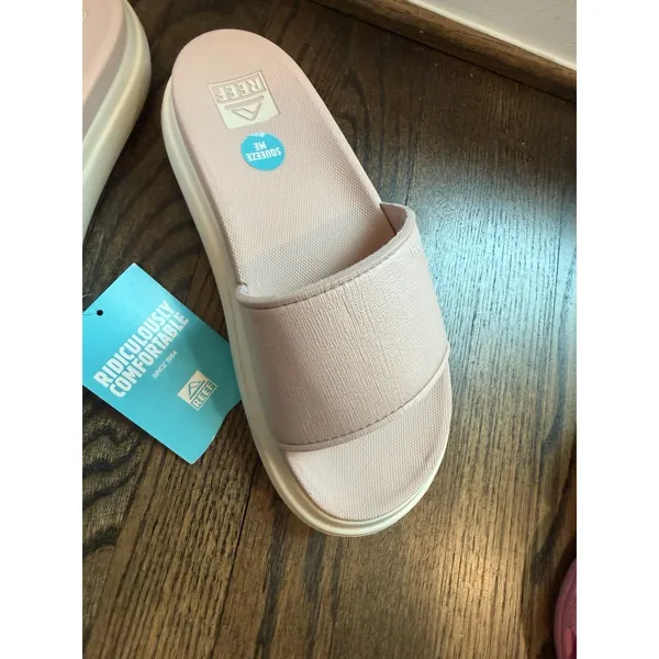 Reef Cushion Bondi Bay Lightweight Sandals Women Size 7 Cameo Rose Pink CJ5925 - Image 15