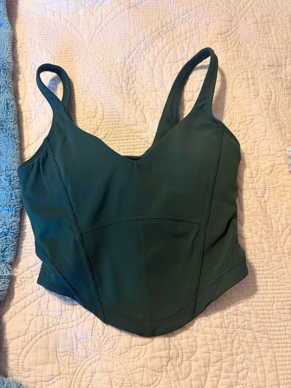 Lululemon Align Tank Corset Top Green - Image 2