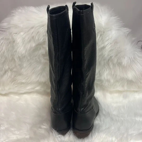 H by Halston Tall Shaft Leather Boots Size 9B BIN 12‎ - Image 8