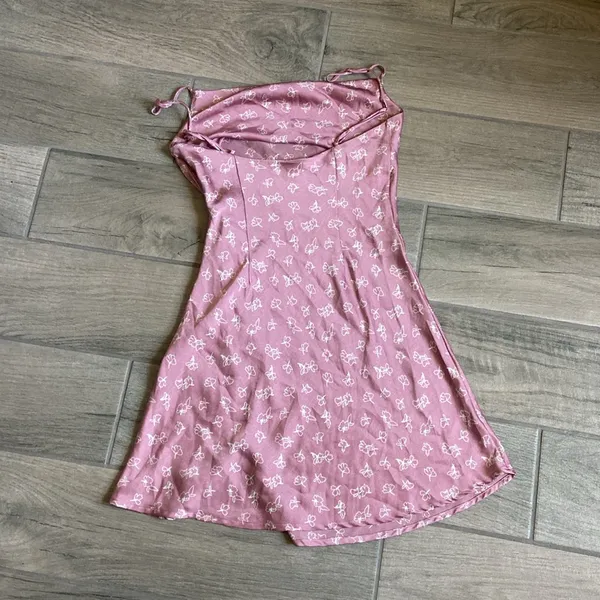 Cotton candy printed mini dress Pink - Image 2