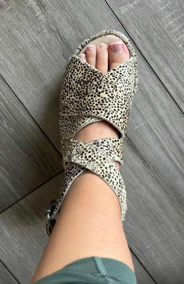 Matisse Animal Print Platform Sandals - Image 8