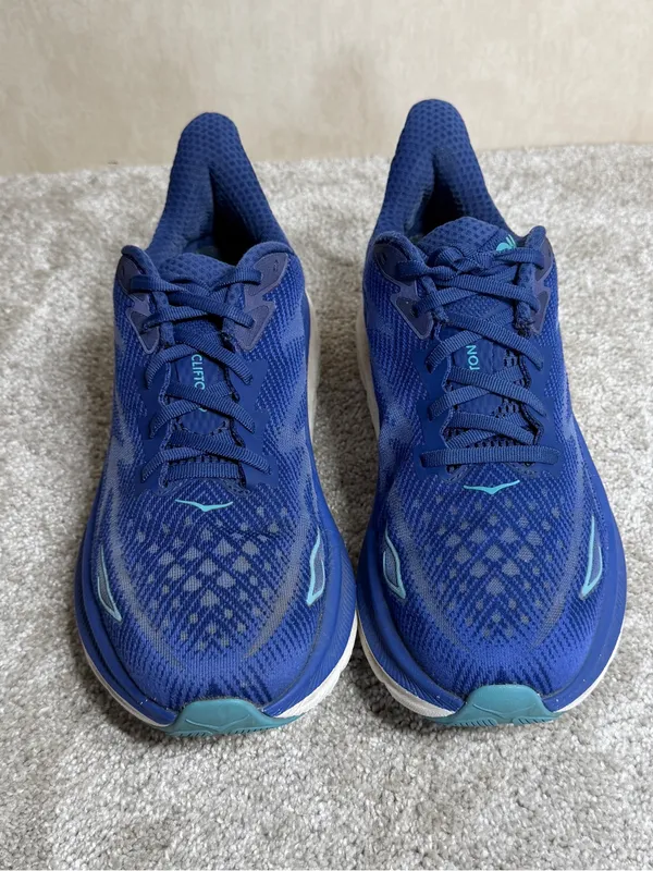 Hoka One One Women’s Clifton 9 Sneaker Shoes Running in Evening Sky Blue 10B - Image 2