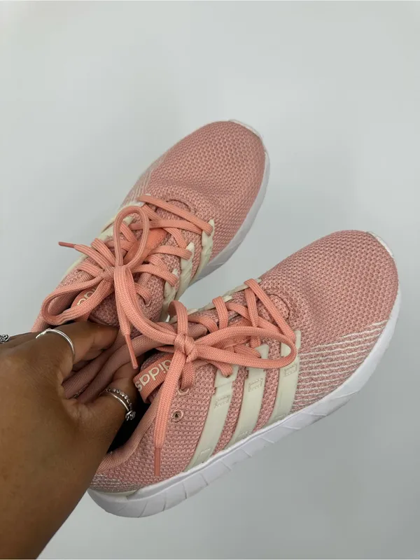 Adidas Women's Questar Flow Peach Running Shoes Size 7.5 - Image 9