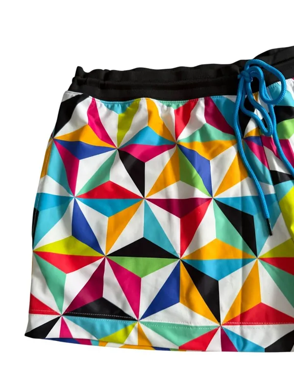 DISNEY Parks Women’s Epcot Multicolor Shorts Size XL - Image 4