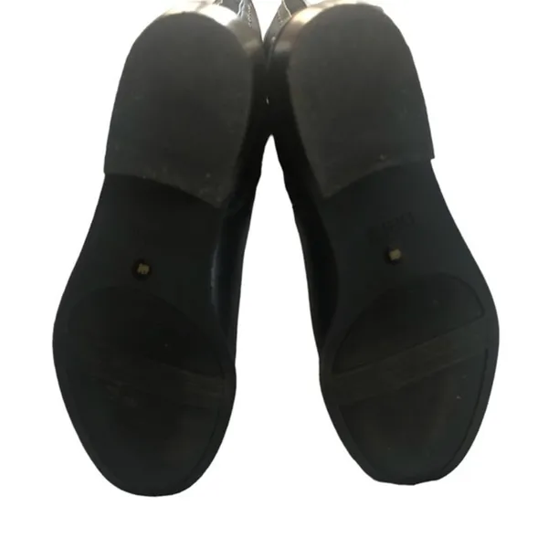 Bar III VAYLA BLACK PLEATHER VEGAN FAUX LEATHER RIDING BOOTS 6 - Image 4