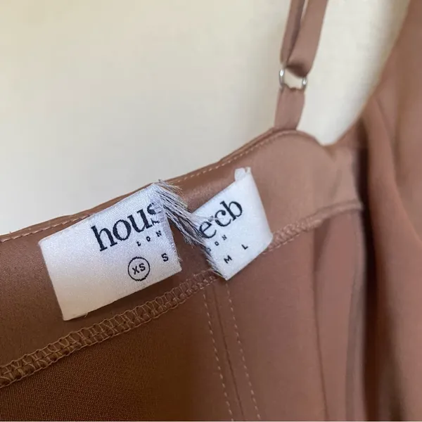 House Of CB Bianca‎ Dress in Mocha size XS NWOT - Image 9