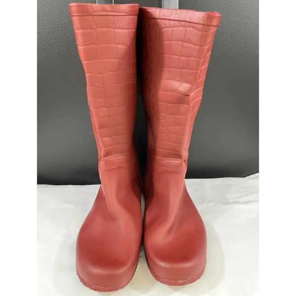 Butterfly Twist Women's Burgundy Shoes/Rain Boots Size 41/9.5 SKU 5930 - Image 2