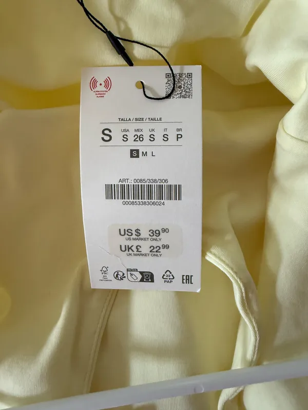 ZARA Yellow Dress Mini - Image 5