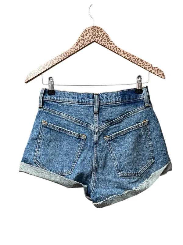 Abercrombie & Fitch A&F The Mom Shorts Curve Love Denim Jorts Denim 4 27 NEW NWT - Image 3