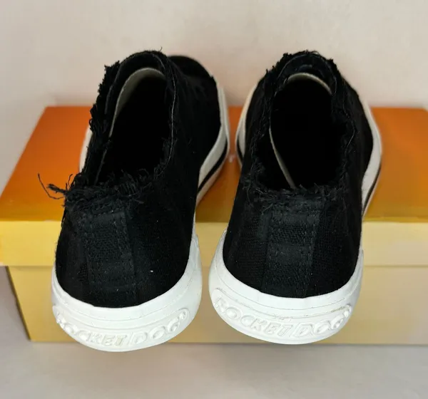 Rocket Dog Jokes Black Slip on Sneaker casual classic unisex Summer outdoor - Image 6