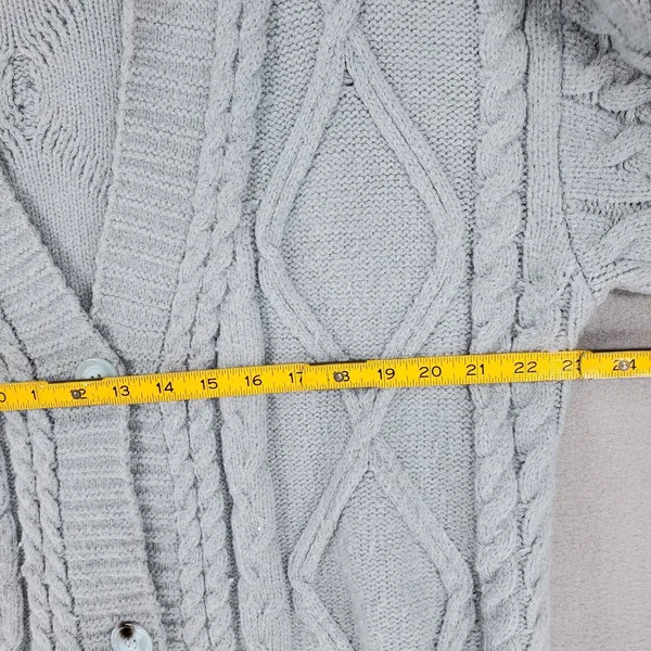 Taylor Swift The Tortured Poets‎ Department Gray Cardigan Size XL/2XL Sweater - Image 10